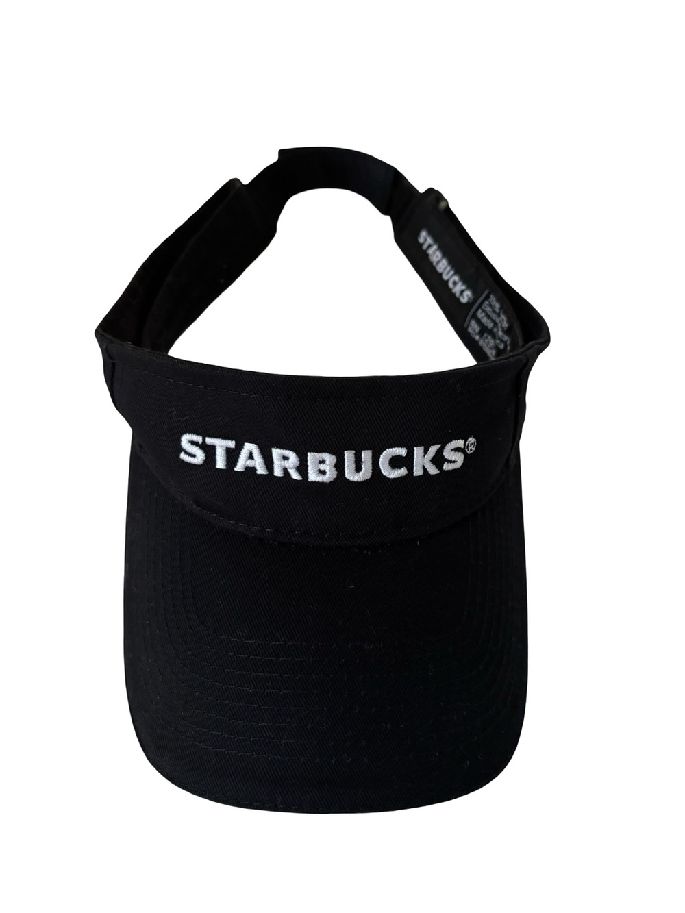 Starbucks Black Visor Hat